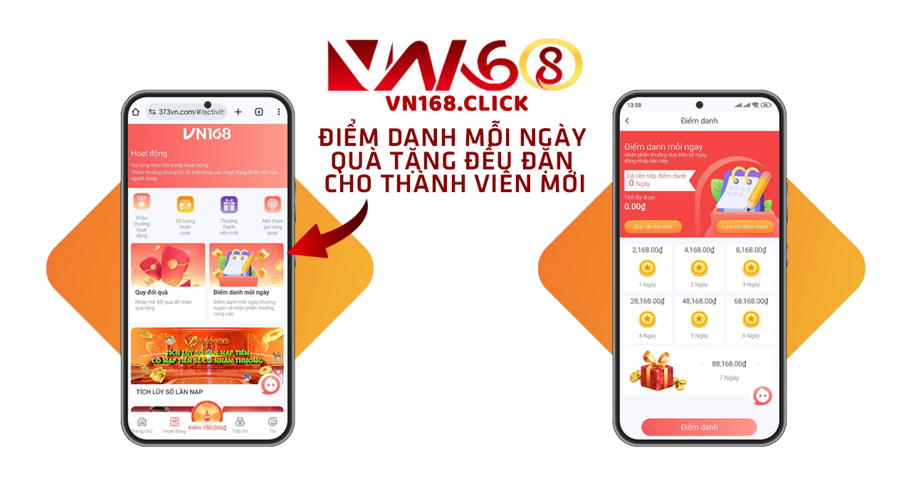 Điểm danh mỗi ngày – Quà tặng đều đặn cho thành viên mới