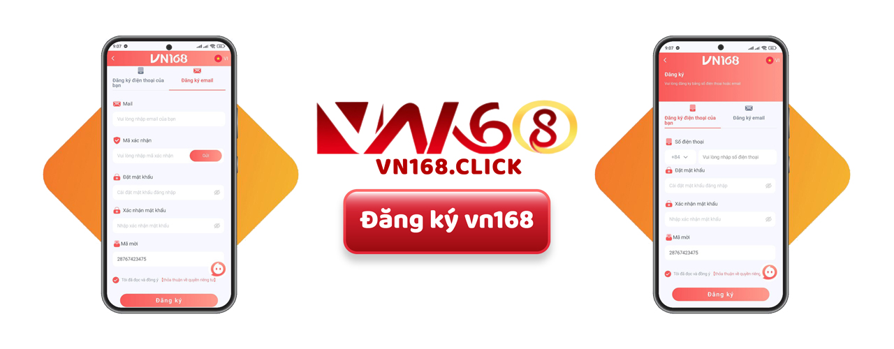 banner đăng ký vn168 đăng nhập