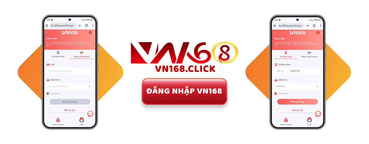 Đăng ký vn168